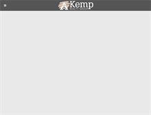 Tablet Screenshot of kemprealtygroup.com